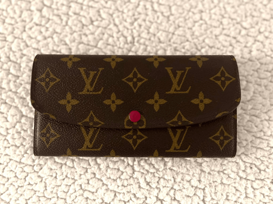 LOUIS VUITTON Emilie Wallet, Monogram Canvas